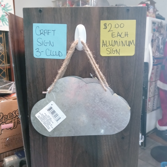 Aluminum craft sign $2 each - Picture 5 of 8